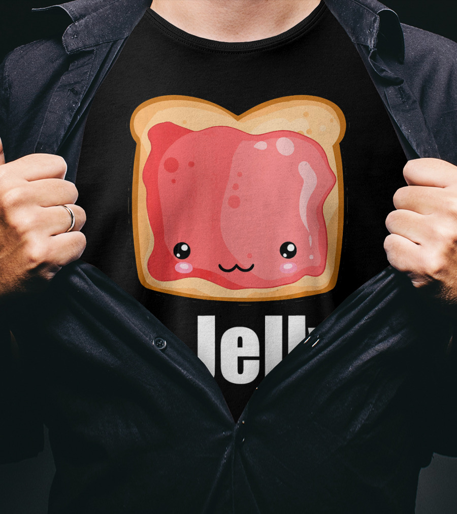 Kawaii Jelly Toast Cute Cartoon PB&J Matchi T-Shirt