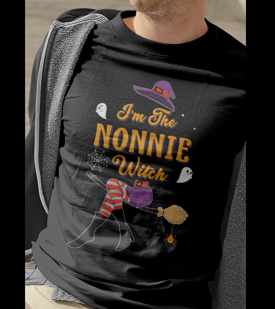 I'm The Nonnie Witch Halloween Group Costumed Fun T-Shirt