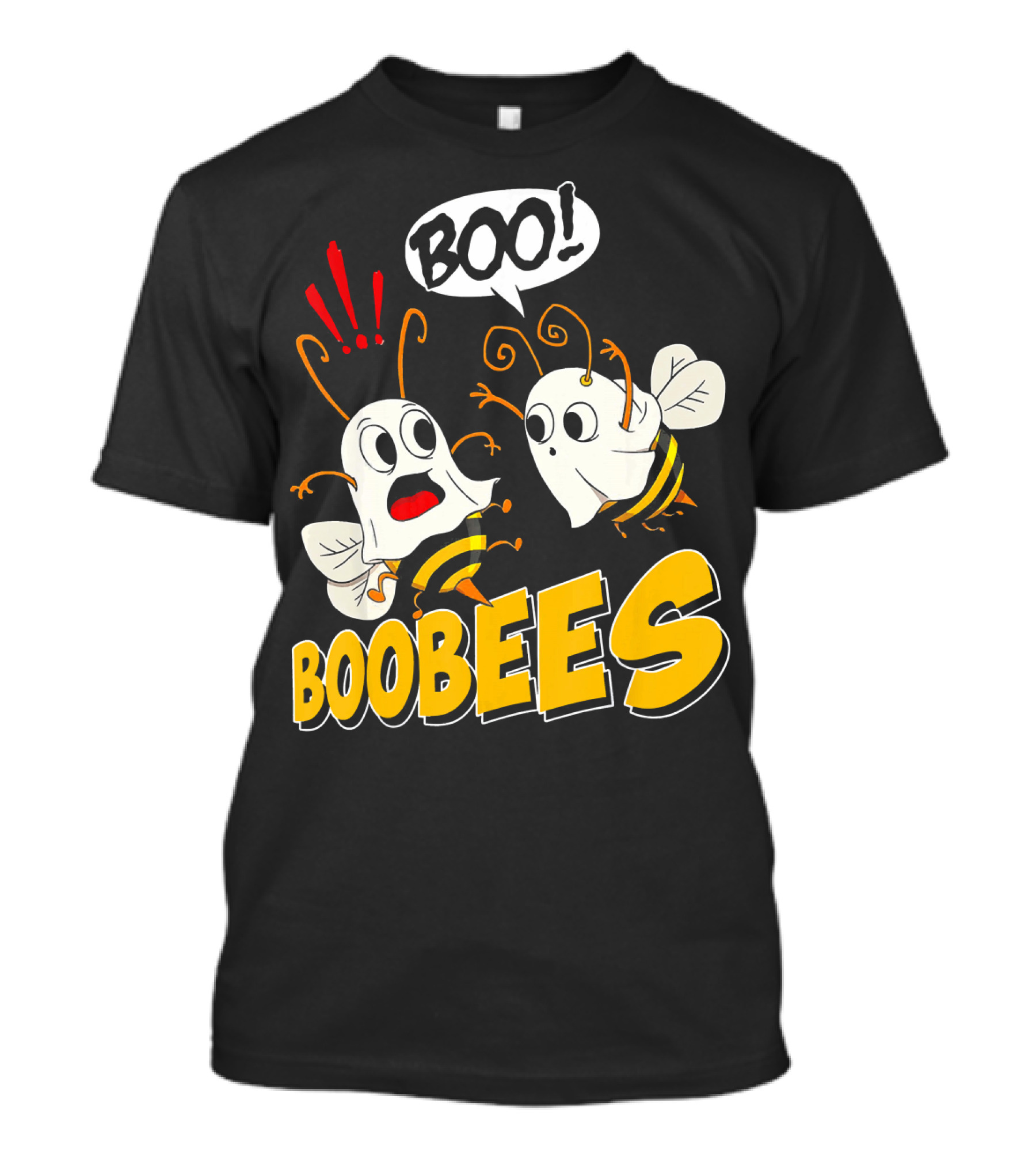 BOO Boobees Happy Halloween Day T-Shirt