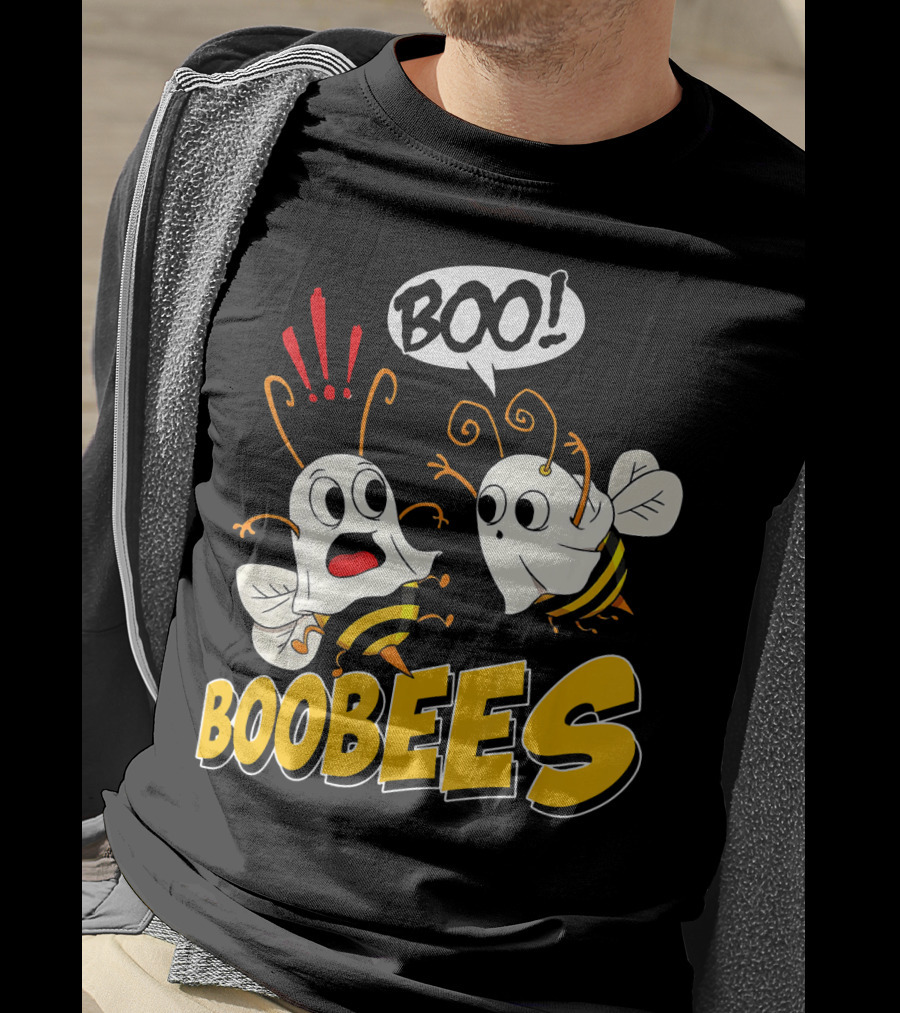 BOO Boobees Happy Halloween Day T-Shirt