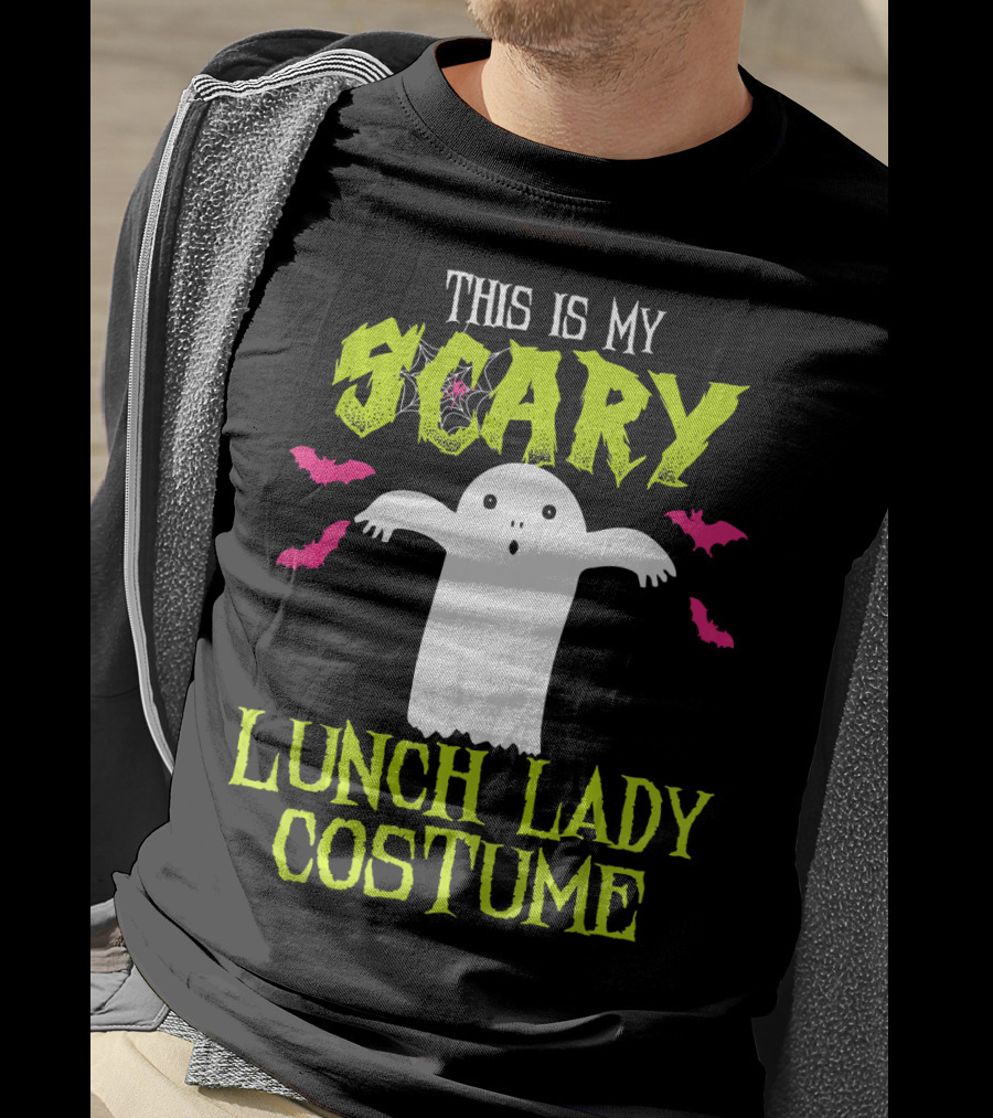 This Is My Scary Lunch Lady Costume T-Shirt