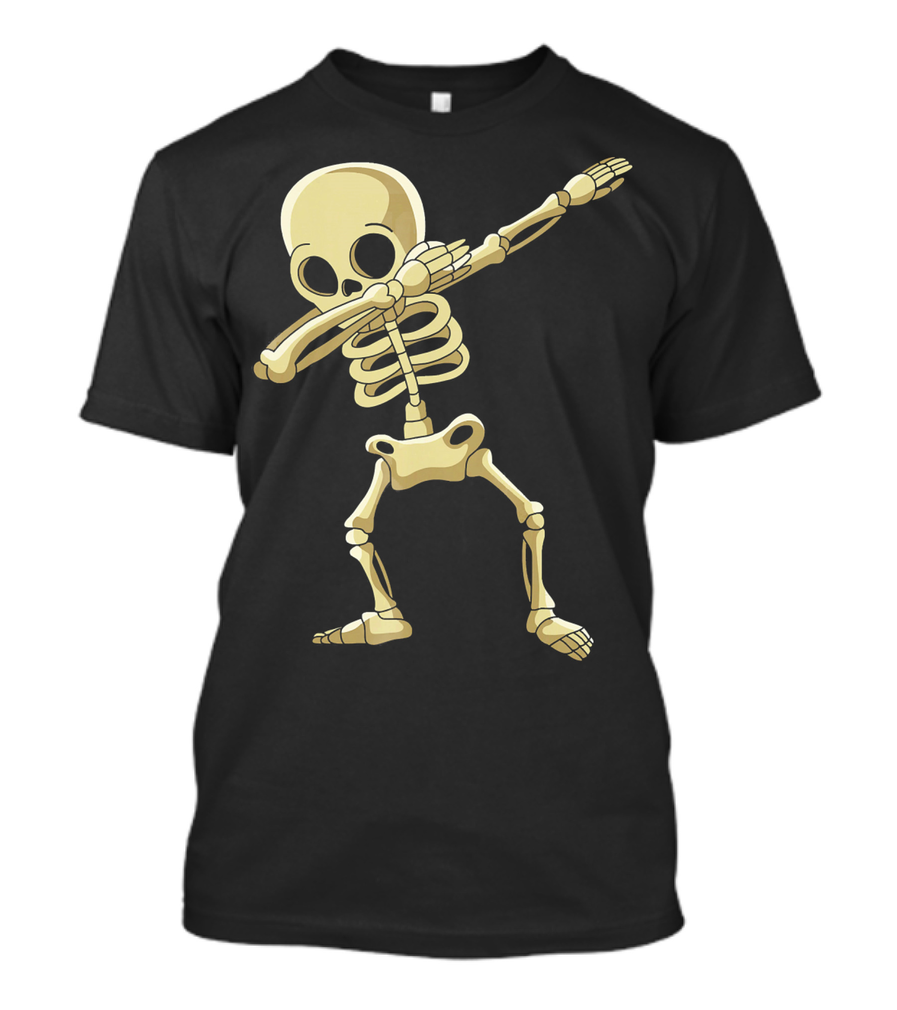 Kids Skeleton Dabbing Pose T-Shirt