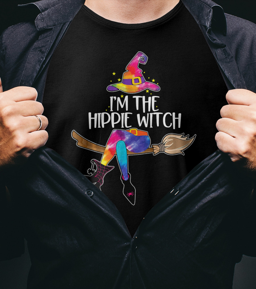 I'm The Hippie Witch Halloween Match T-Shirt