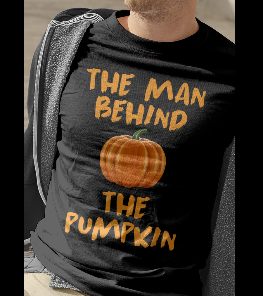 Halloween The Man Behind The Pumpkin T-Shirt
