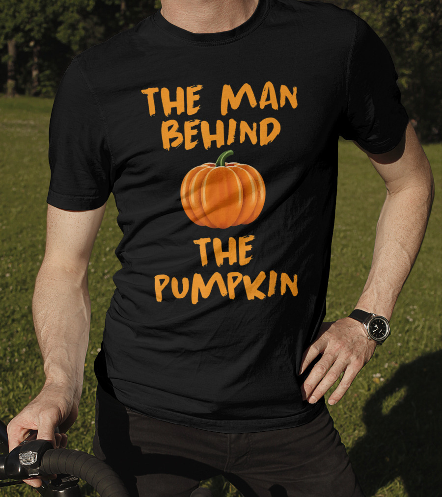Halloween The Man Behind The Pumpkin T-Shirt
