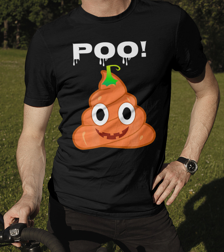 Poo Halloween Pumpkin Boo Fun T-Shirt