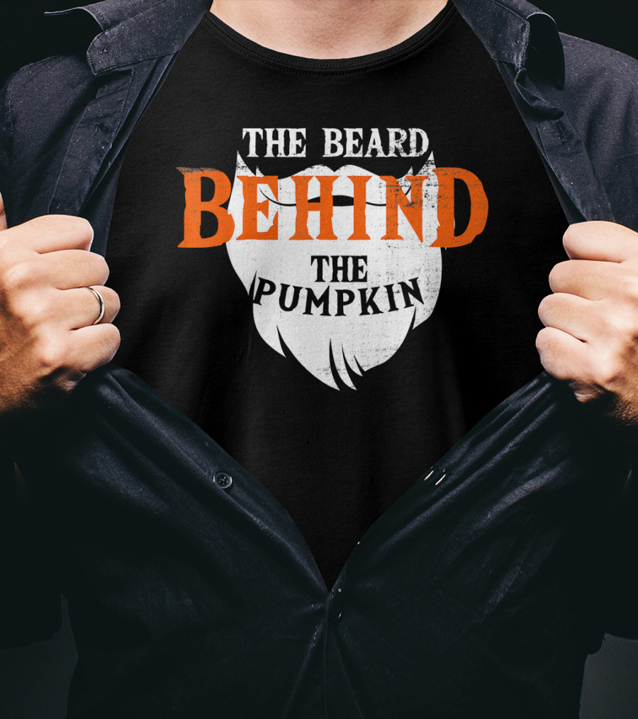 The Beard Behind The Pumpkin T-Shirt