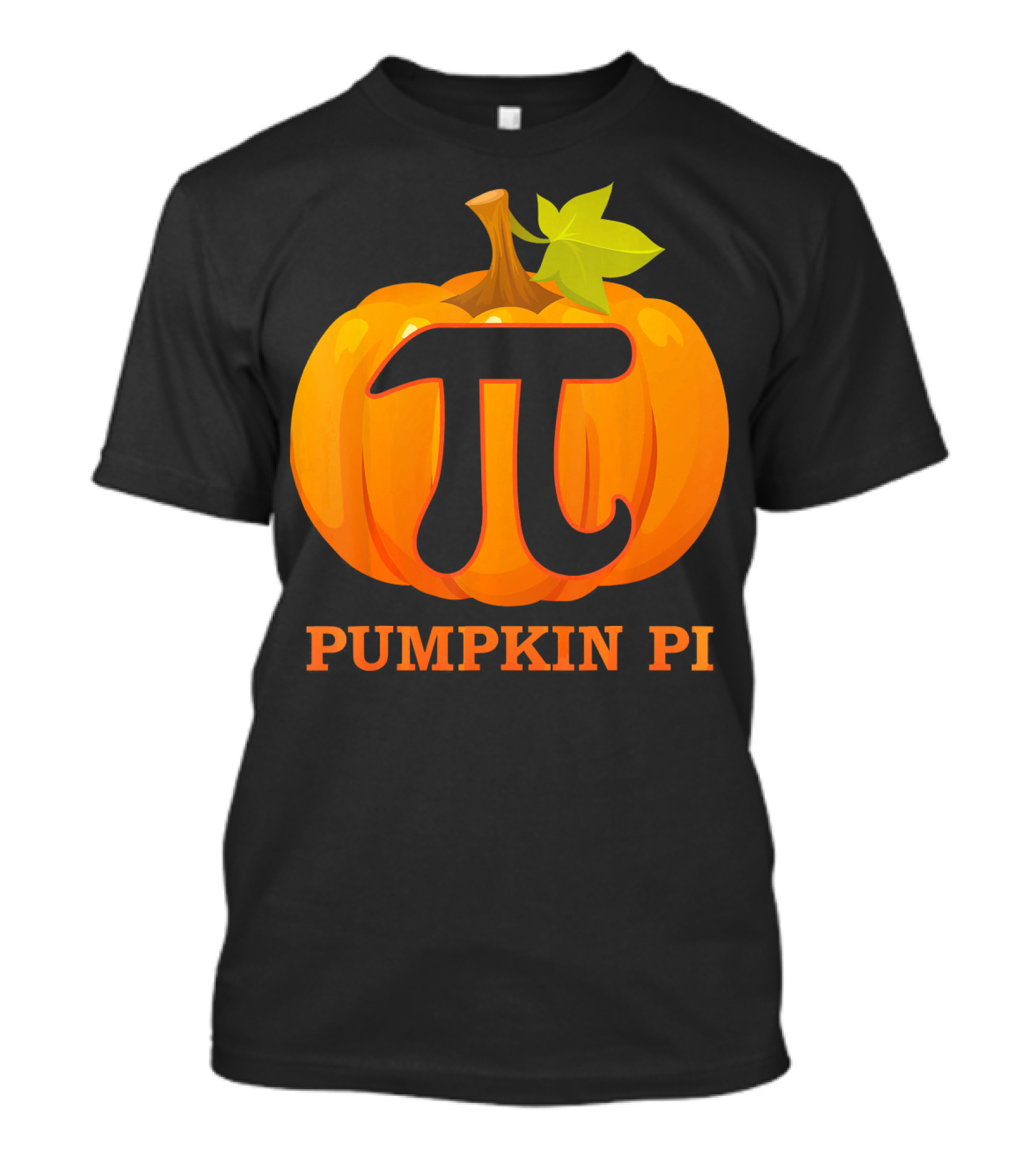 Pumpkin Pi Halloween Costume Math Pie T-Shirt