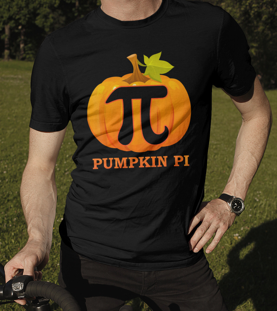 Pumpkin Pi Halloween Costume Math Pie T-Shirt
