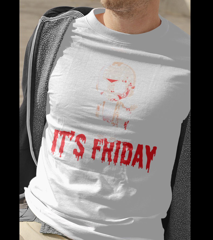 It's Friday Funny Halloween Horror T-Shirt