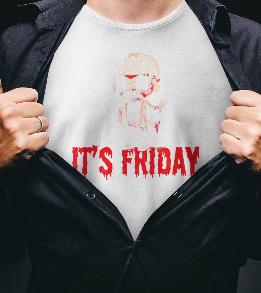 It's Friday Funny Halloween Horror T-Shirt