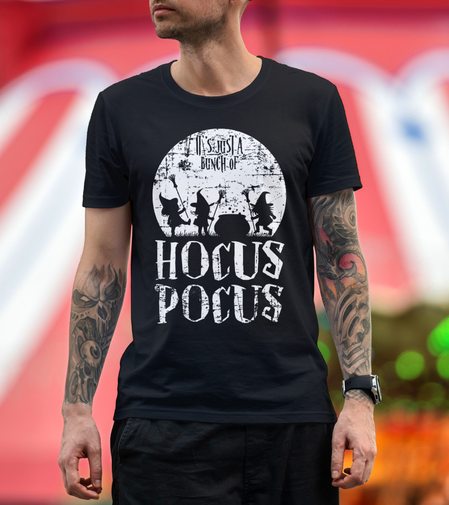 It's Just a Bunch of Hocus Pocus Silhouette Trio T-Shirt