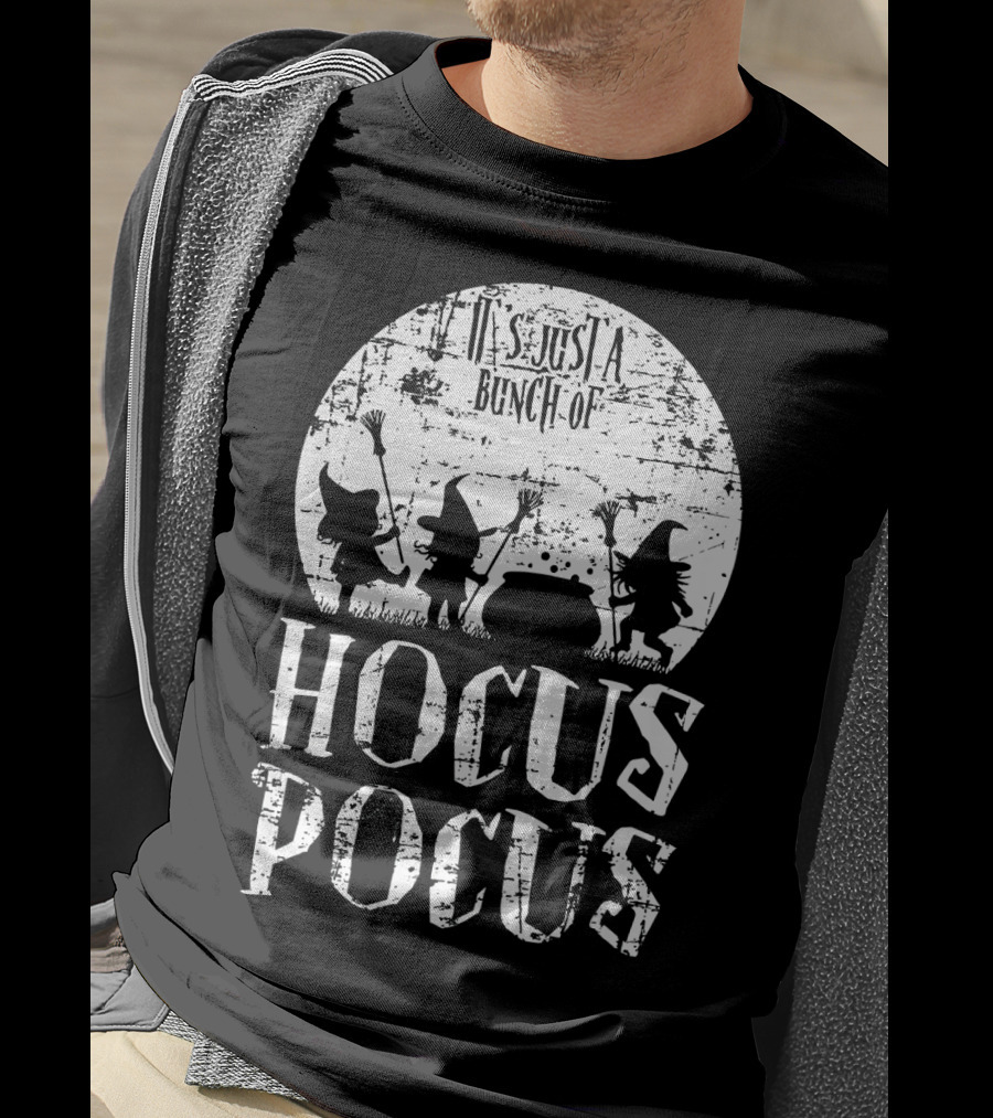 It's Just A Bunch Of Hocus Pocus Silhouette Trio T-Shirt