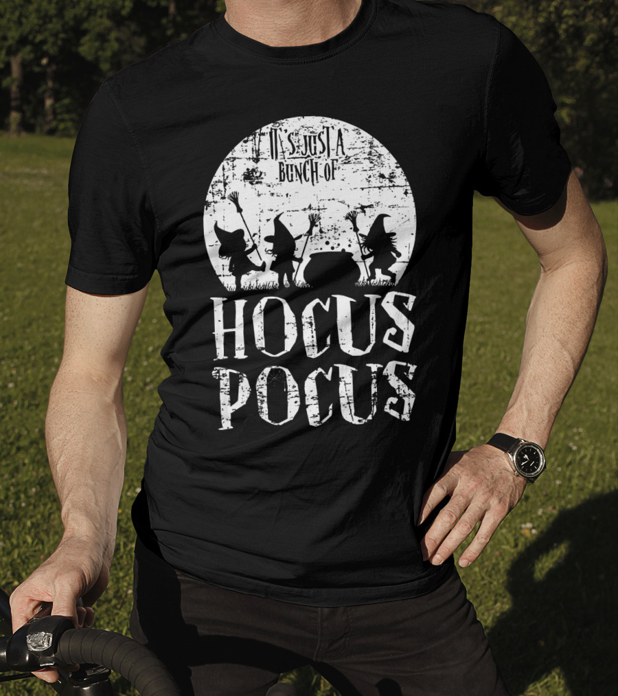 It's Just A Bunch Of Hocus Pocus Silhouette Trio T-Shirt