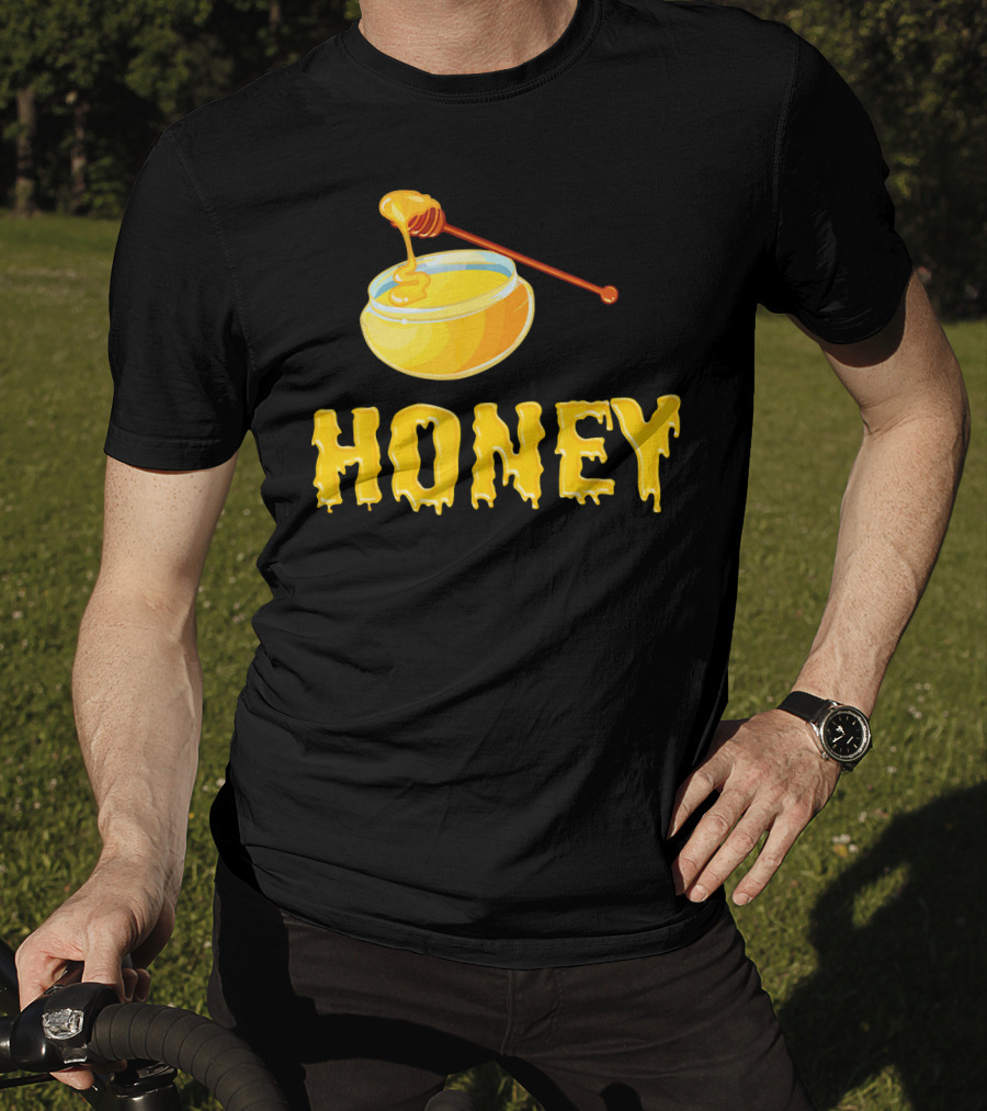 Honeypot Honey Dripping From Golden Jar T-Shirt