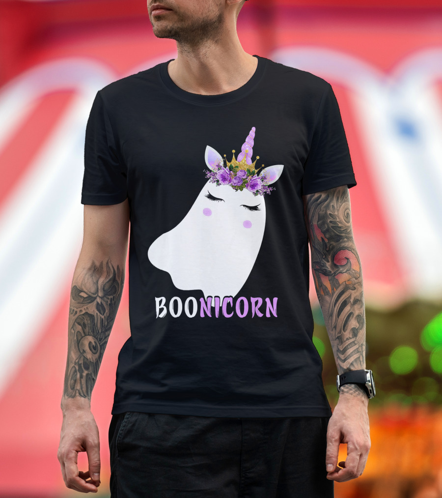 Boonicorn Unicorn Halloween T-Shirt
