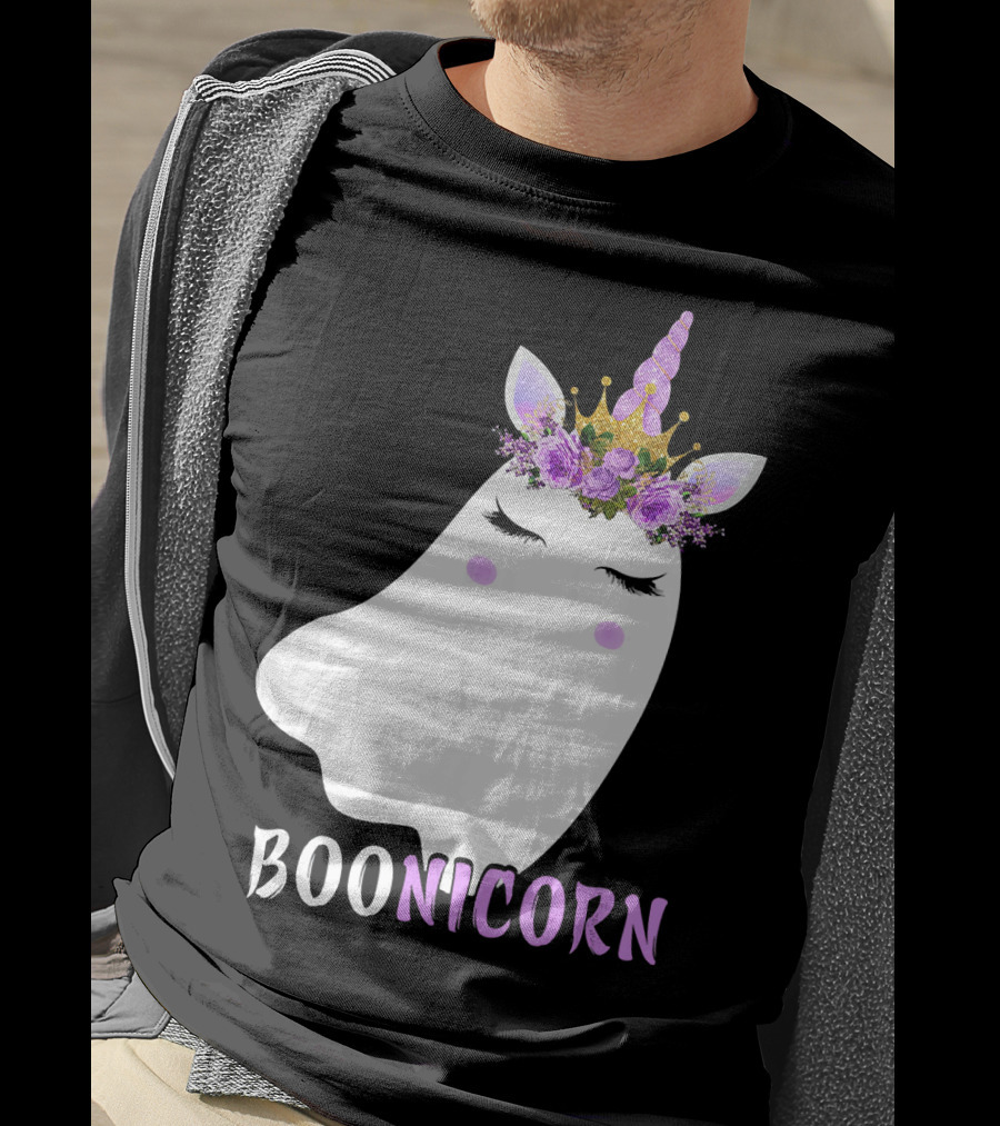 Boonicorn Unicorn Halloween T-Shirt