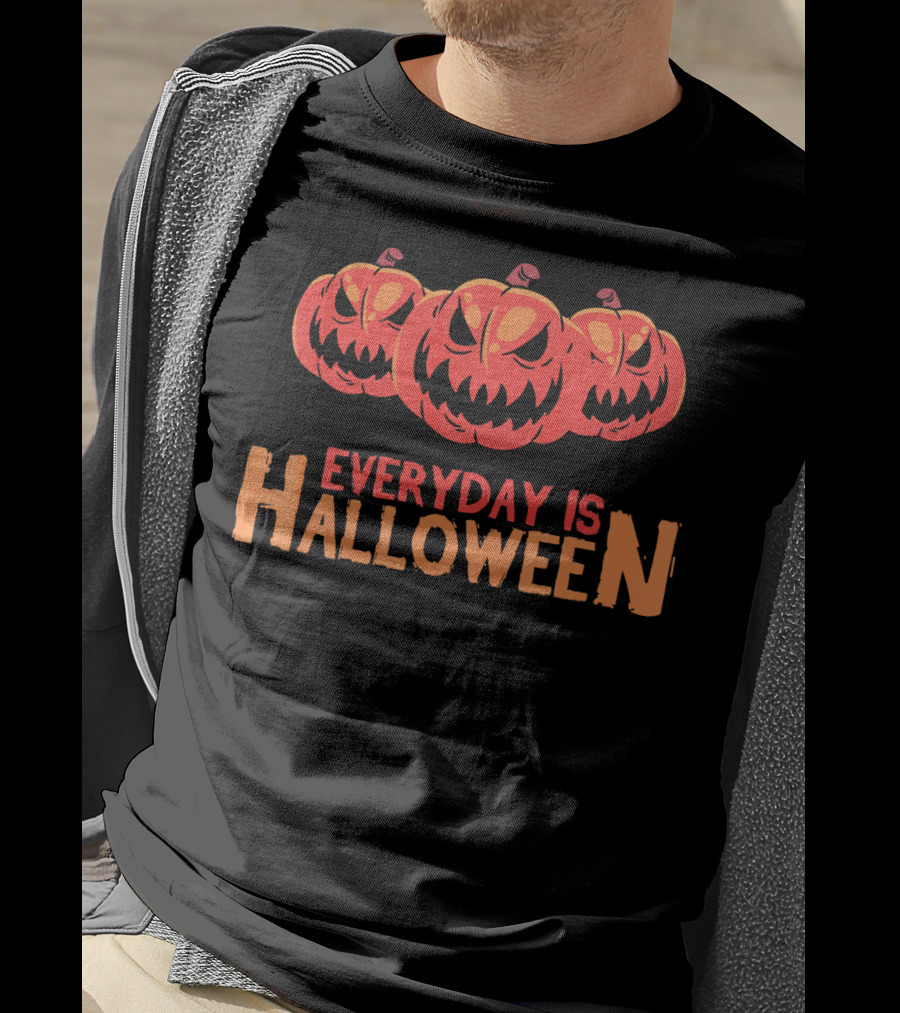 Everyday Is Halloween Scary Pumpkins T-Shirt