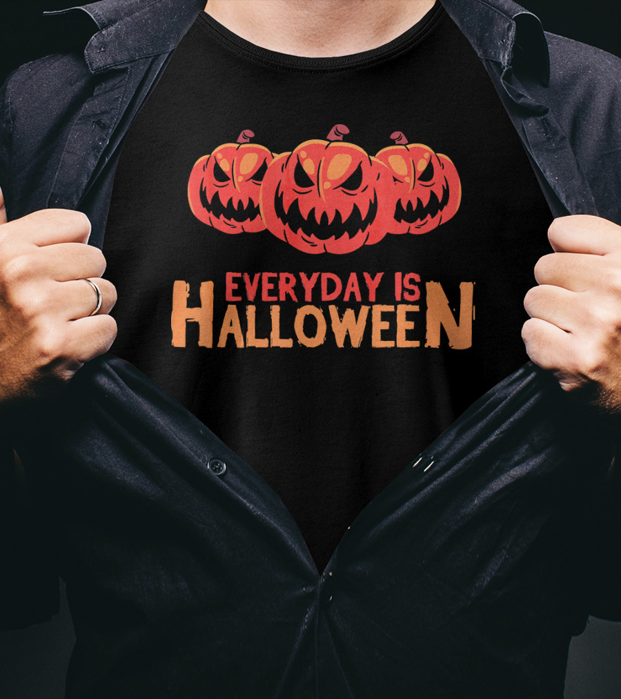 Everyday Is Halloween Scary Pumpkins T-Shirt