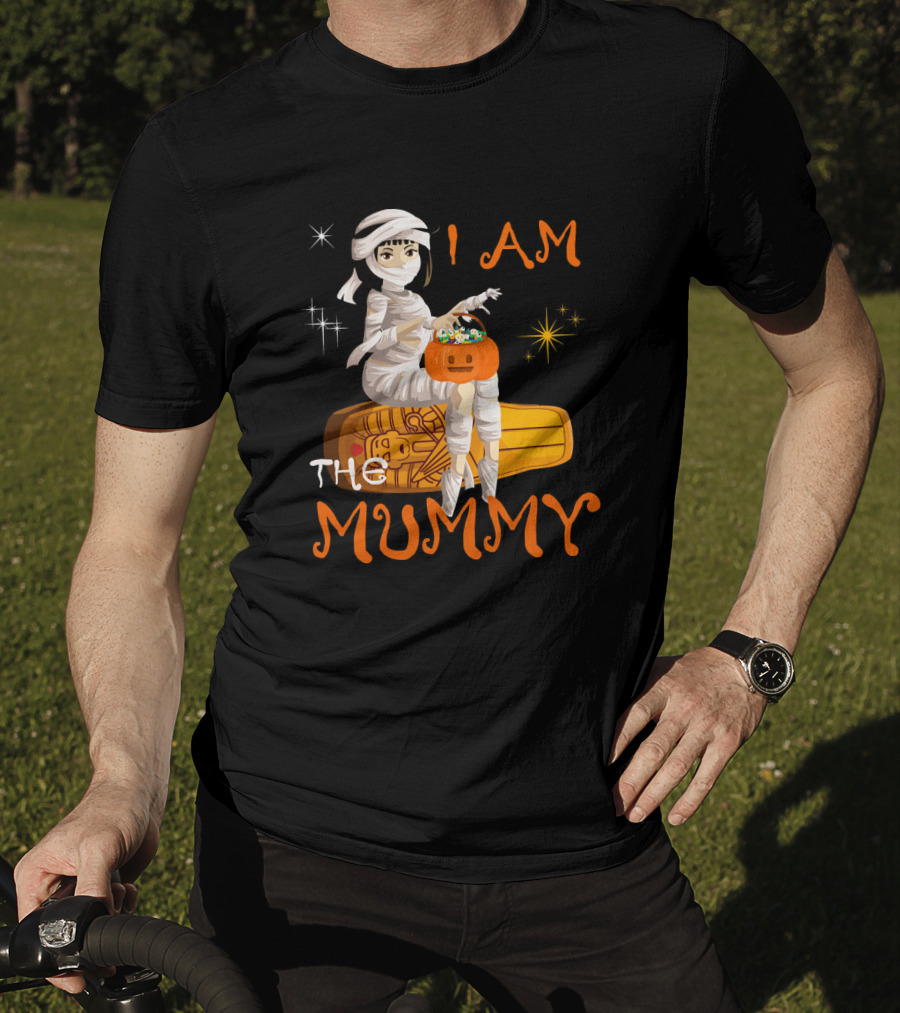 I Am The Mummy Halloween Night Costume Tri T-Shirt