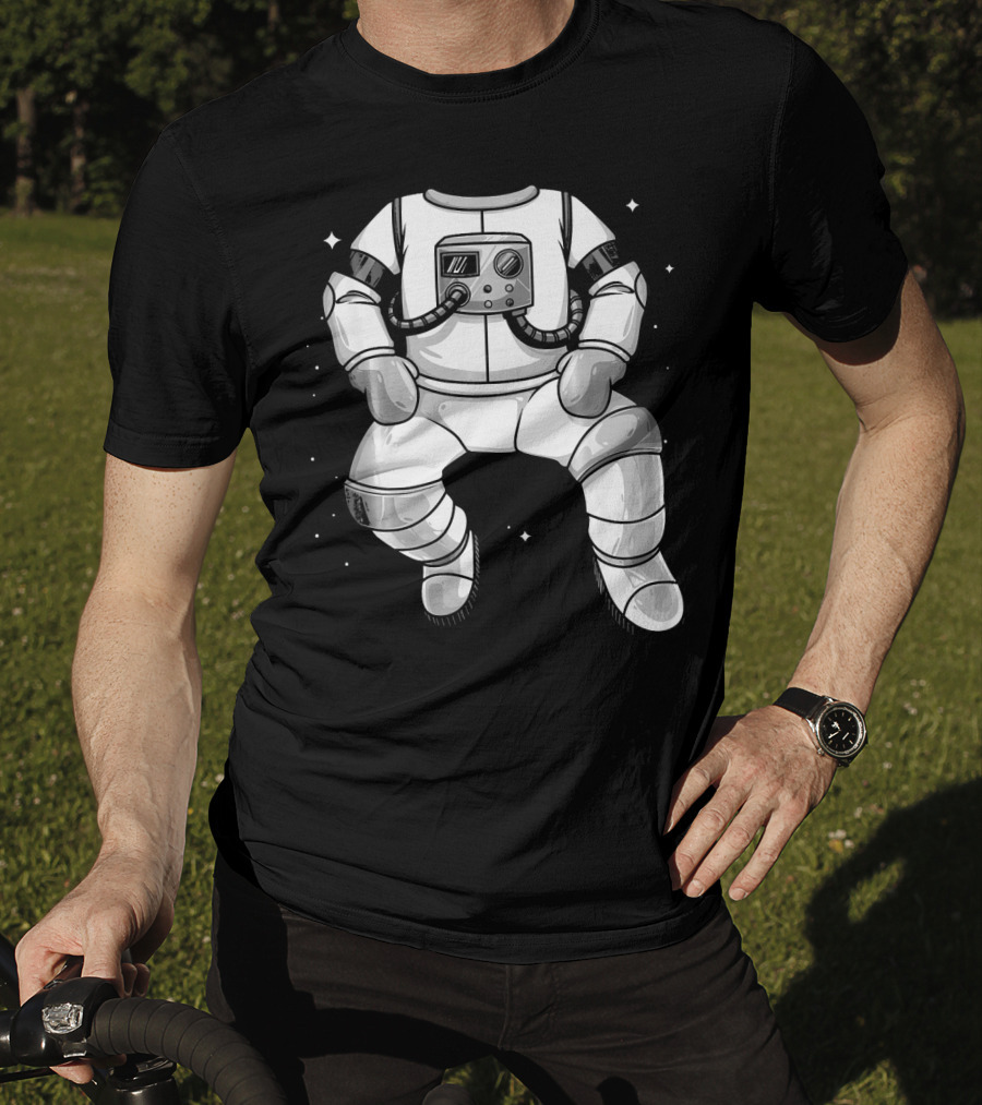 Cool Astronaut Halloween Costume Space Suit Fan T-Shirt