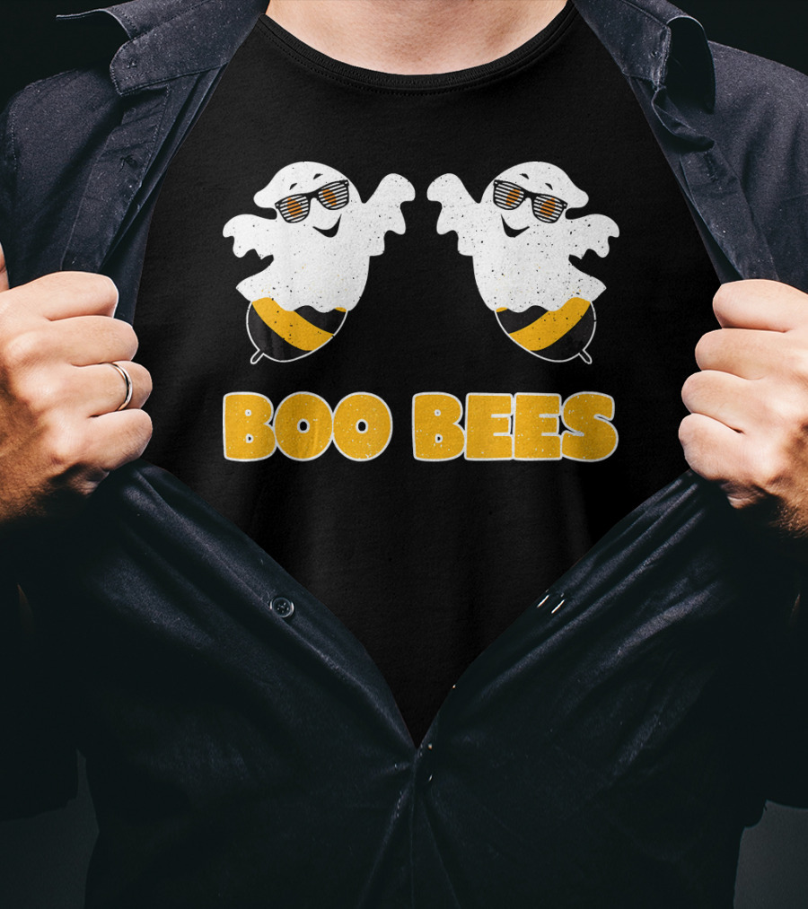 Boo Bees Ghosts With Sunglasses Matching T-Shirt