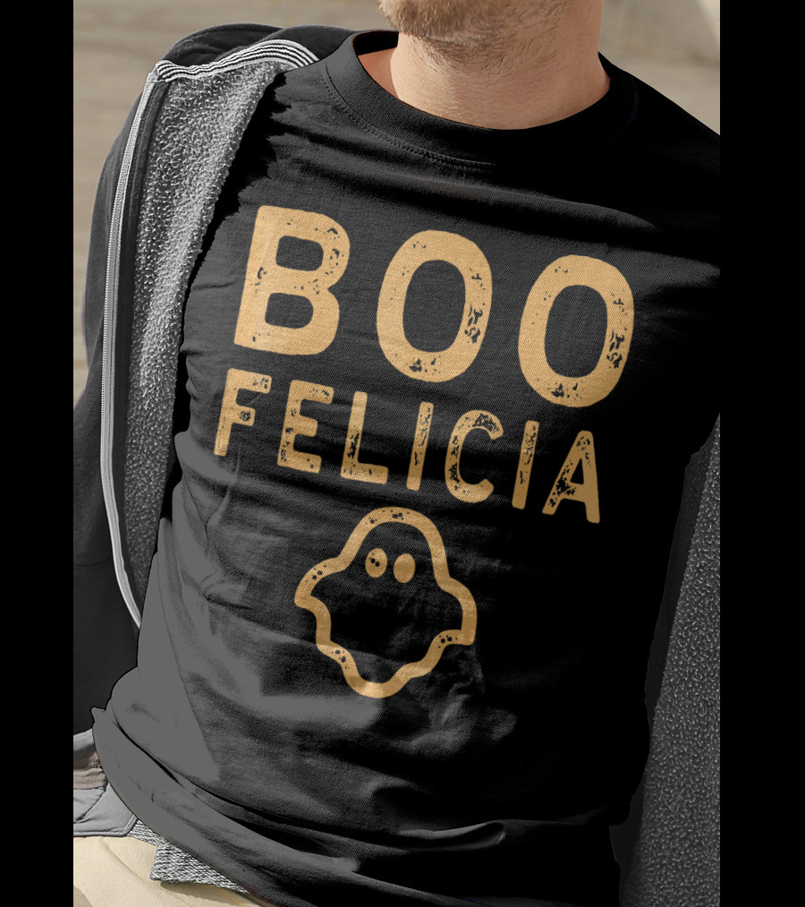 Boo Felicia Halloween Ghost T-Shirt