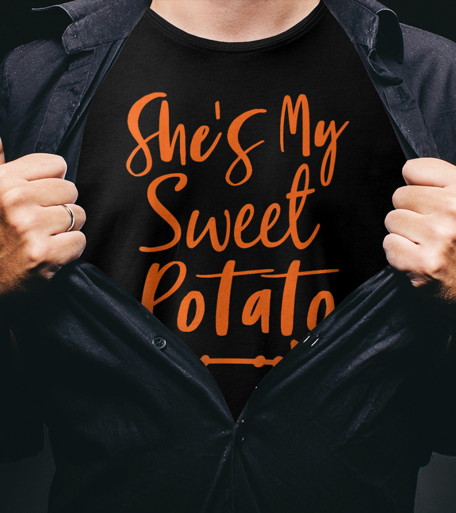 She's My Sweet Potato Halloween T-Shirt