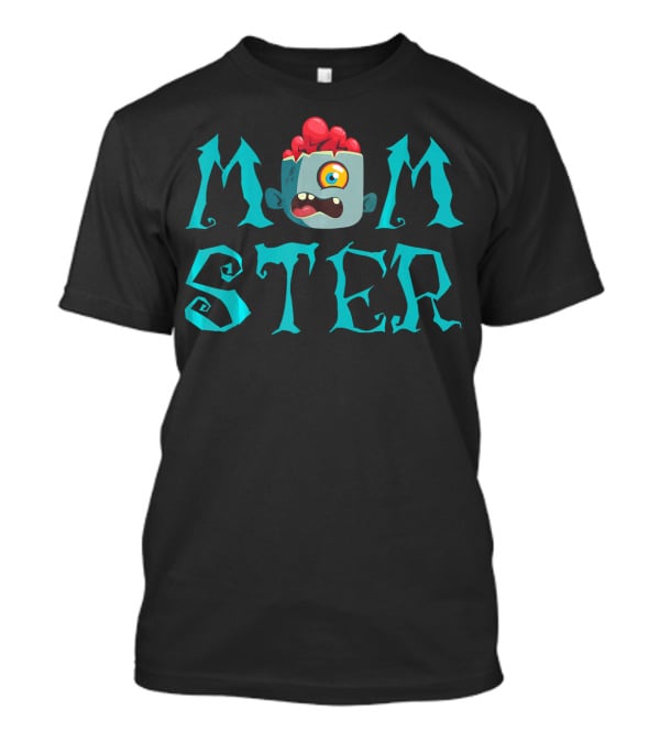 Momster Funny Halloween Shirt With Zombie Monster T-Shirt