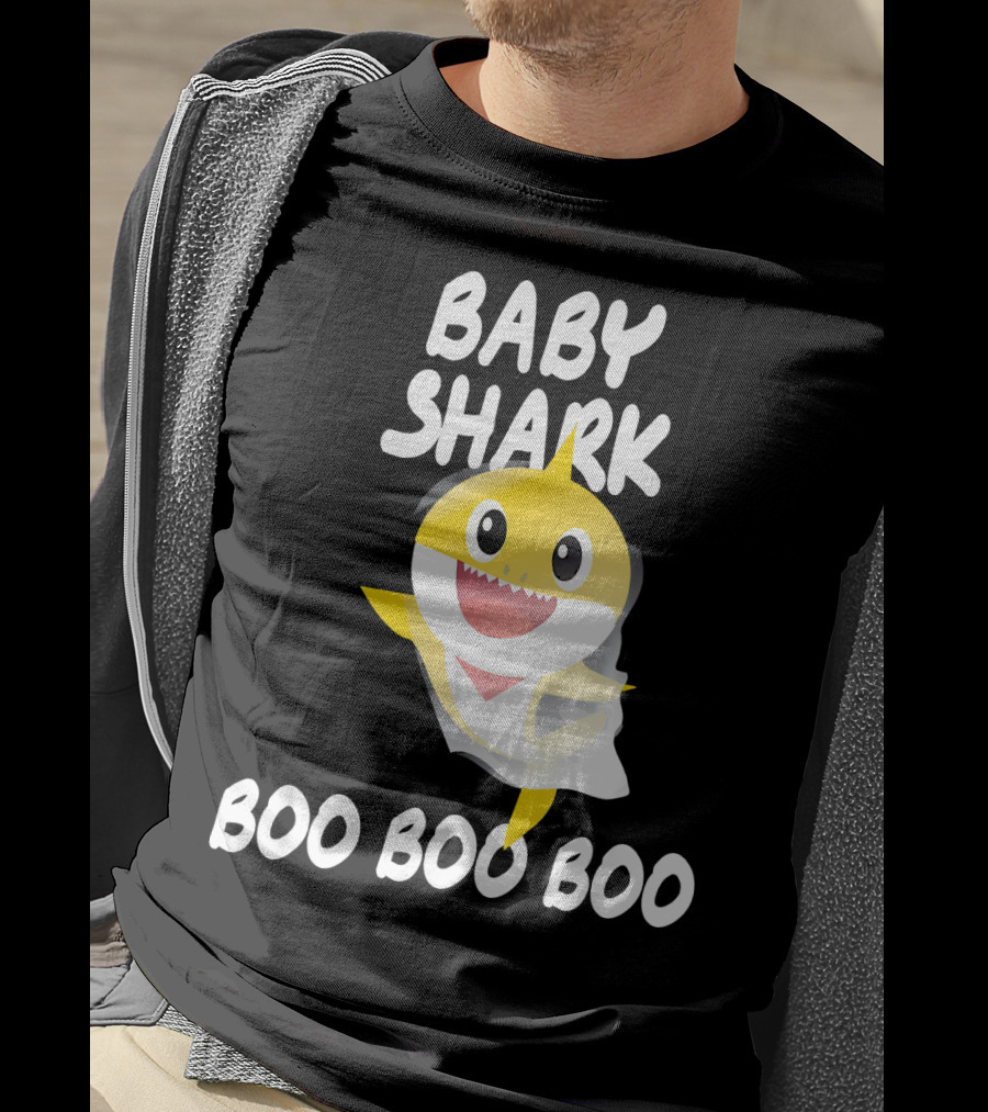Baby Shark Halloween Boo Boo Boo T-Shirt