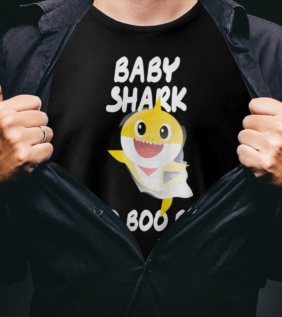 Baby Shark Halloween Boo Boo Boo T-Shirt