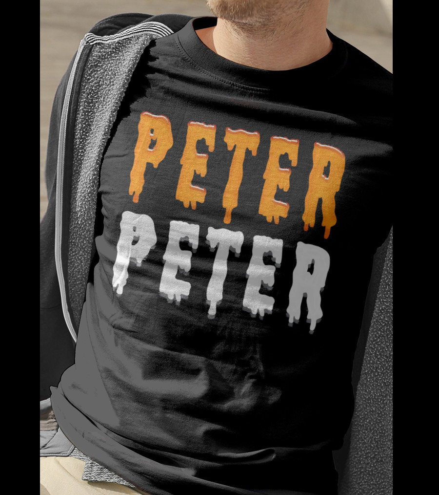 Peter Peter Halloween Pumpkin Drip Costume T-Shirt