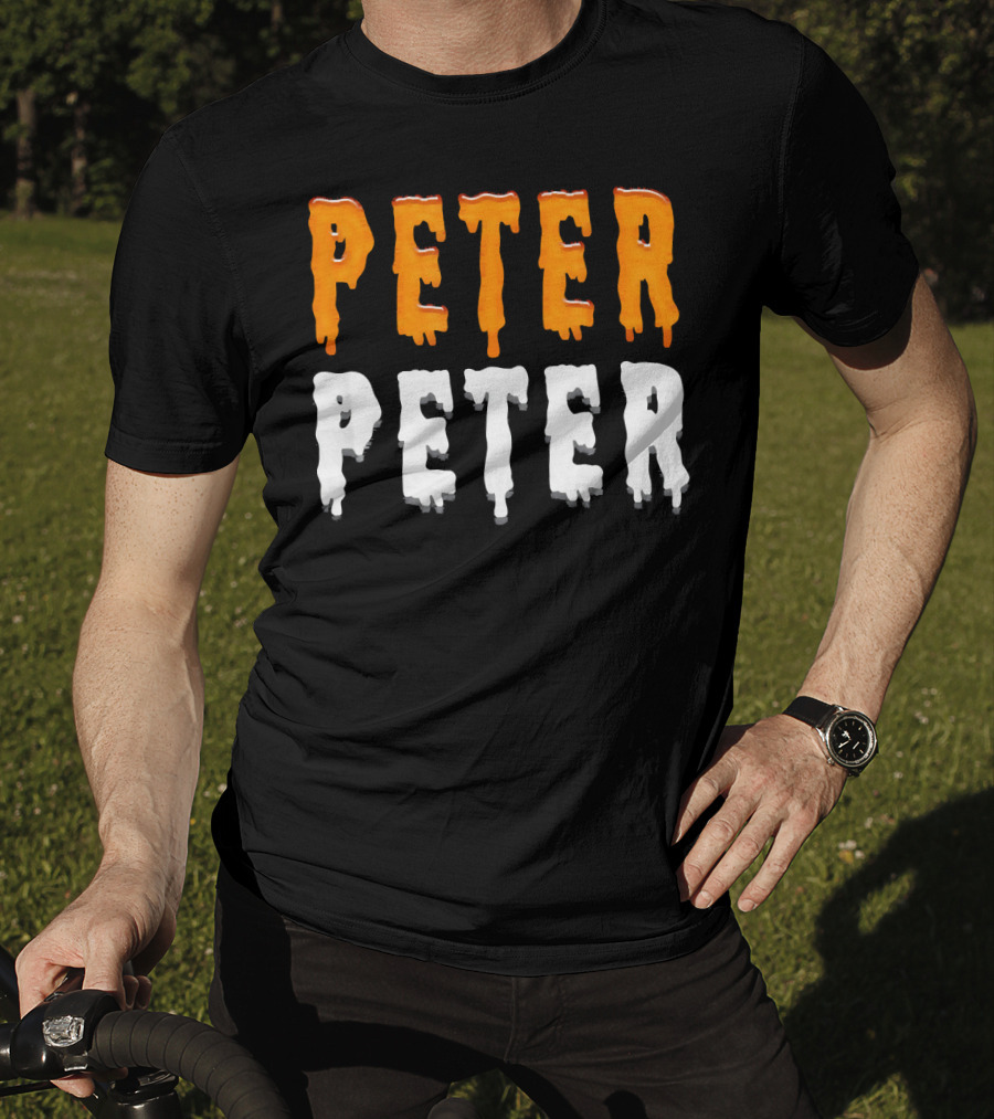 Peter Peter Halloween Pumpkin Drip Costume T-Shirt