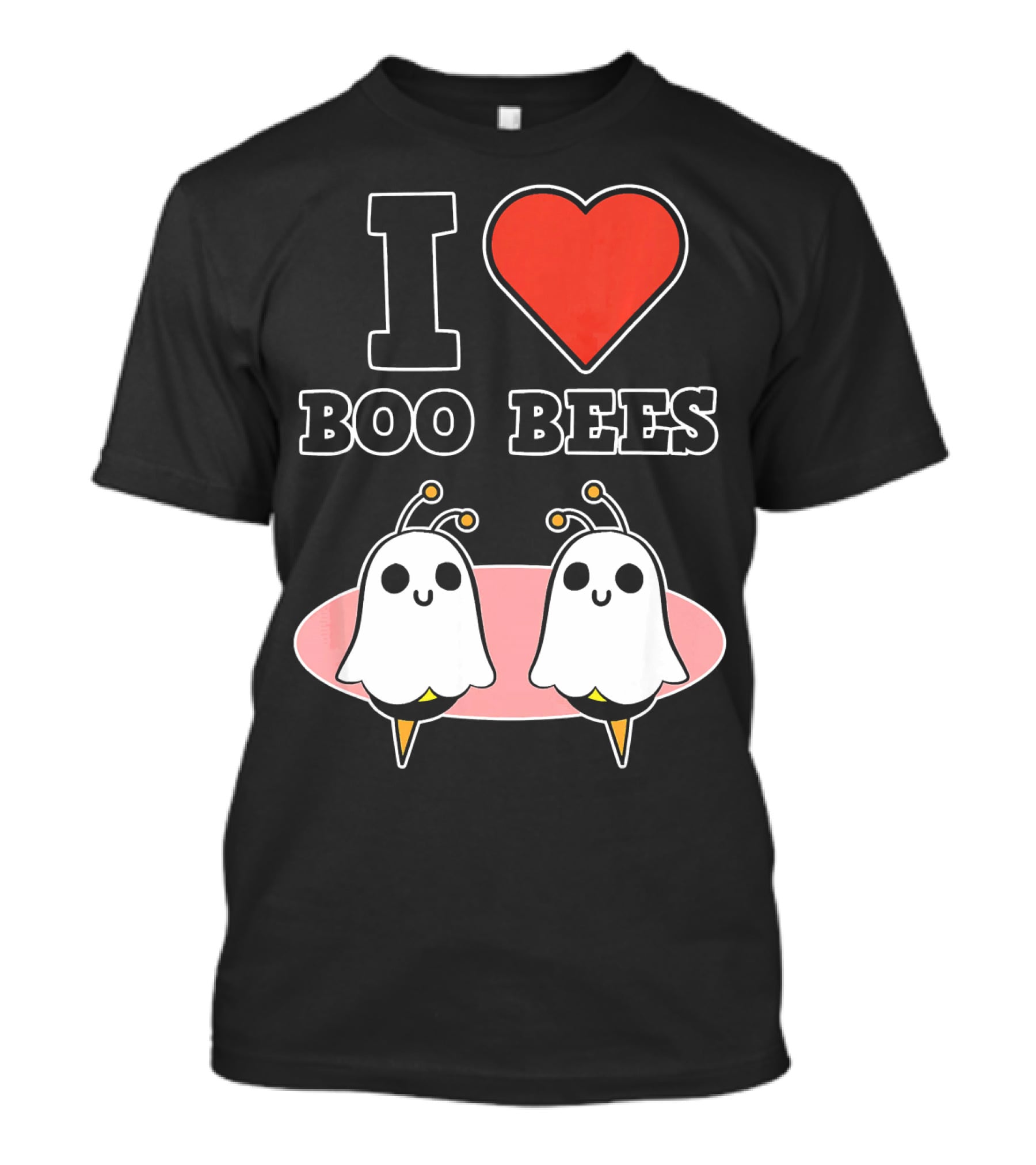 I Love Boo Bees Halloween T-Shirt