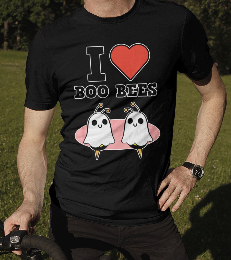I Love Boo Bees Halloween T-Shirt