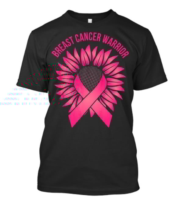 Breast Cancer Warrior Sunflower T-Shirt