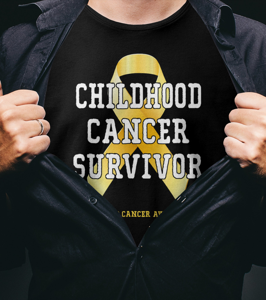 Childhood Cancer Survivor Childhood Cancer Awareness T-Shirt