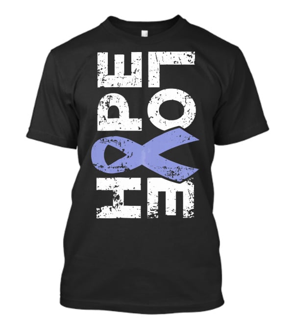 Hope Love Stomach Cancer T-Shirt