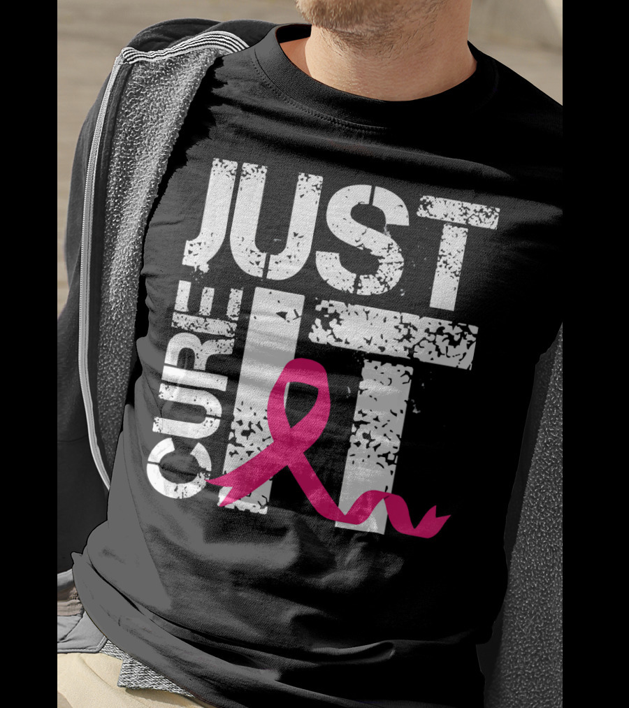 Women Just Cure It Breast Cancer Awareness Pink T-Shirt