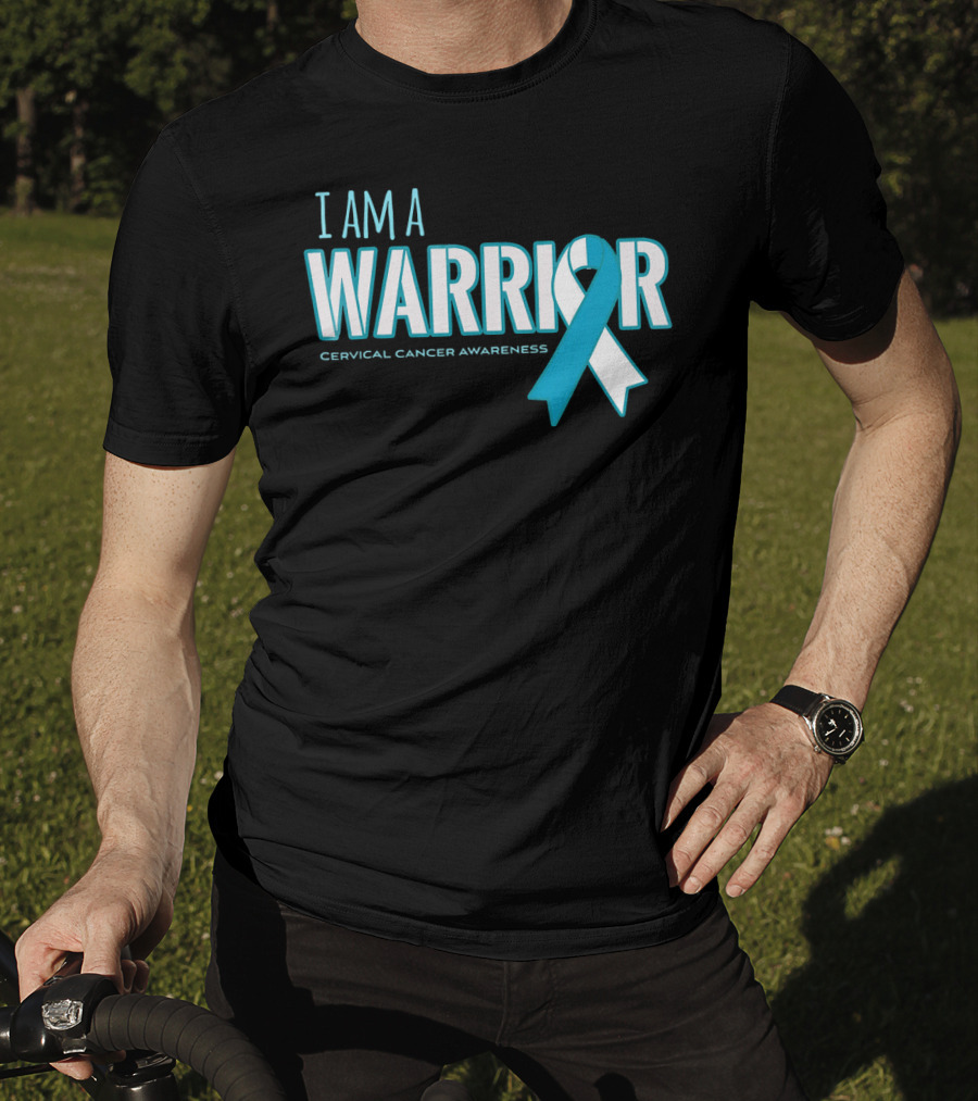 I Am A Warrior Cervical Cancer Awareness T-Shirt
