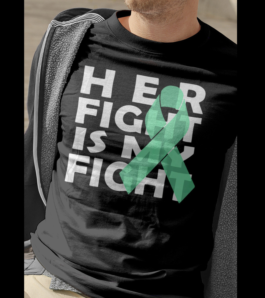 Her Fight Is My Fight Gallbladder Cancer T-Shirt