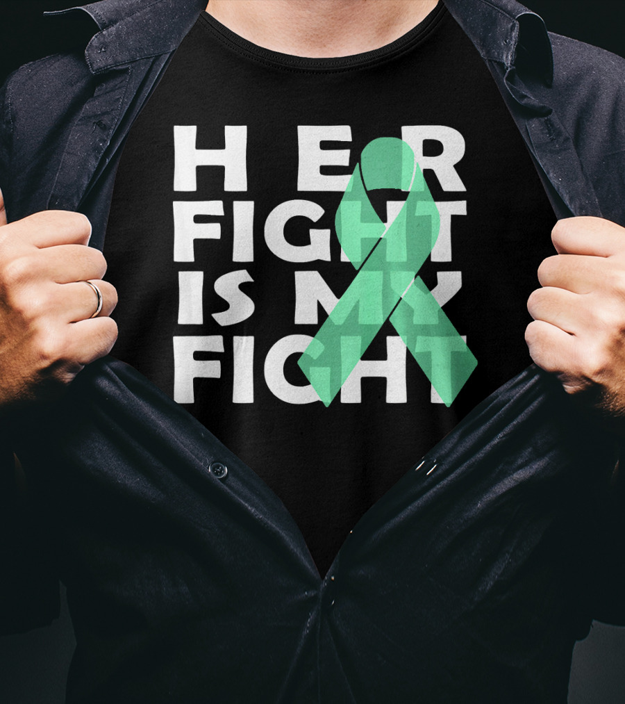 Her Fight Is My Fight Gallbladder Cancer T-Shirt