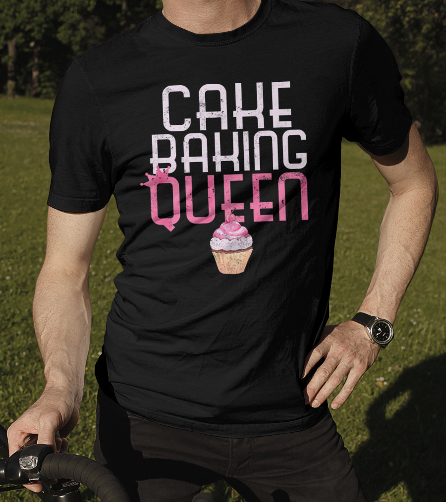 Cake Baking Queen Cupcake T-Shirt