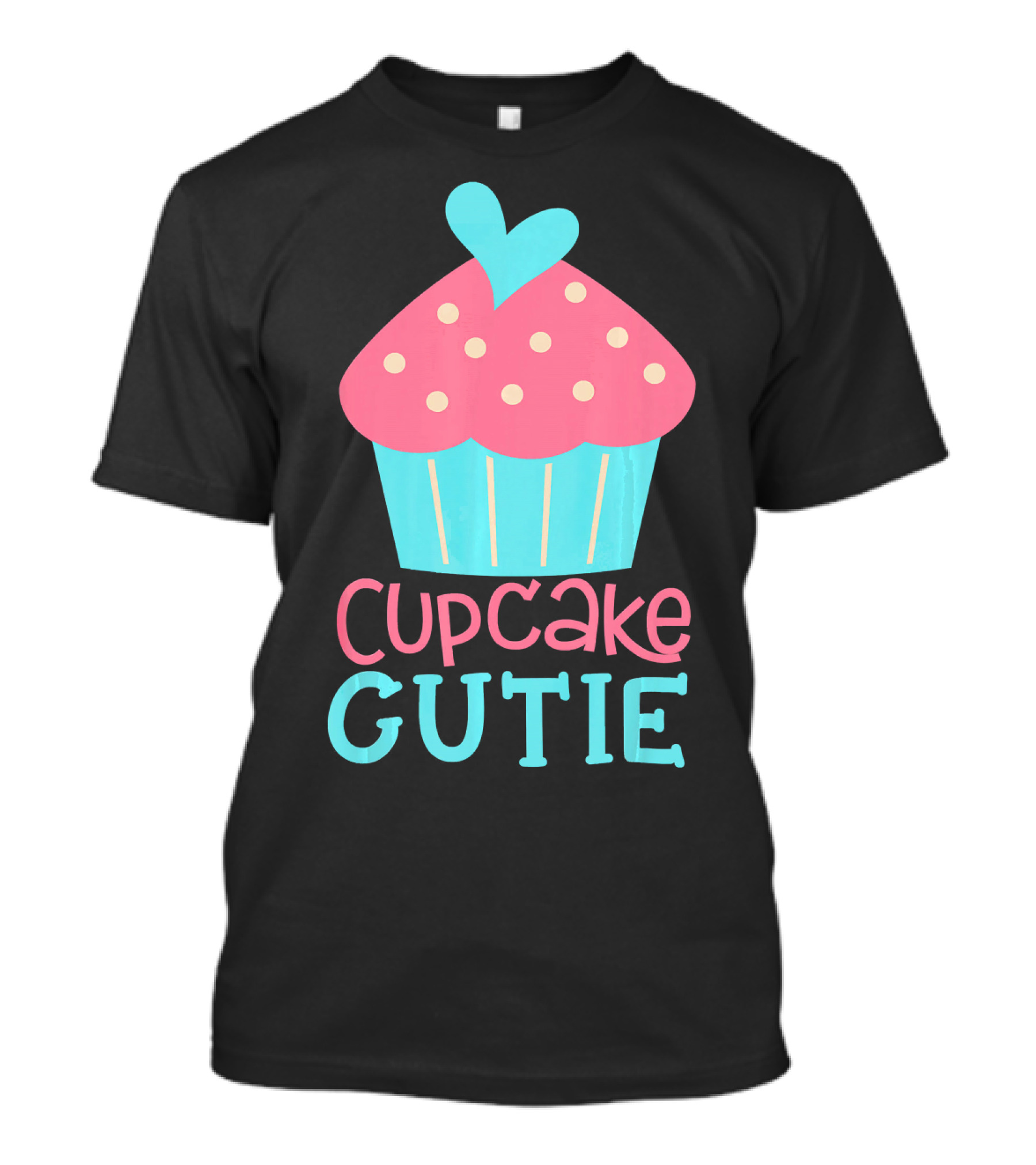 Cupcake Gutie Cute Heart Polka Dot Kawaii T-Shirt