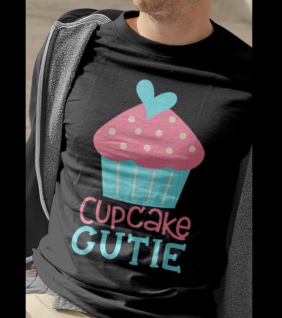 Cupcake Gutie Cute Heart Polka Dot Kawaii T-Shirt