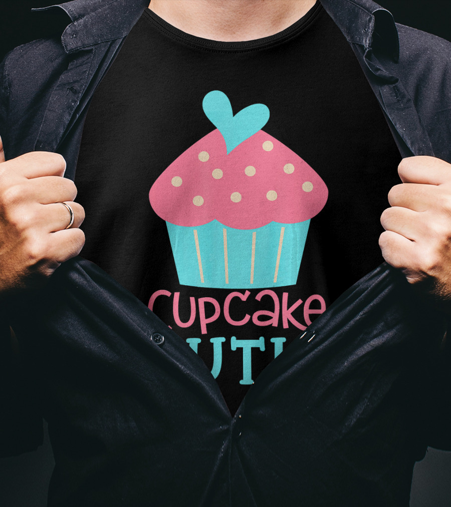 Cupcake Gutie Cute Heart Polka Dot Kawaii T-Shirt
