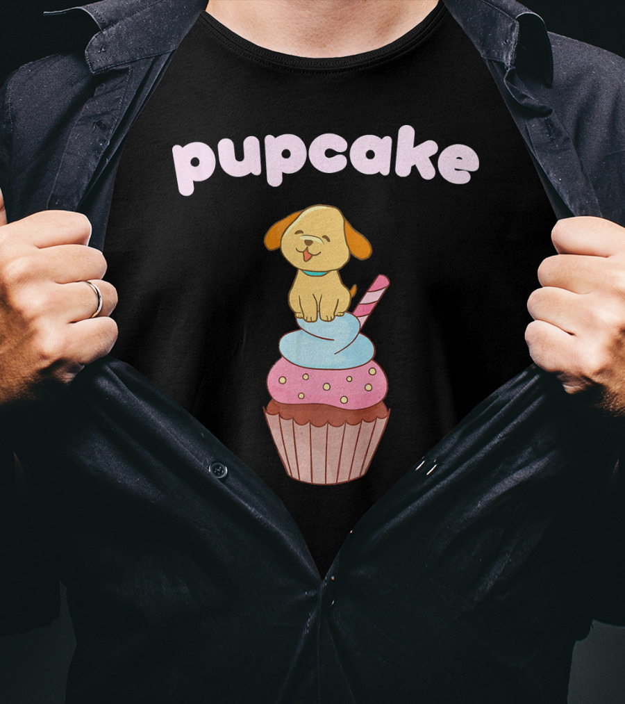 Pupcake Cute Cupcake Puppy Love T-Shirt