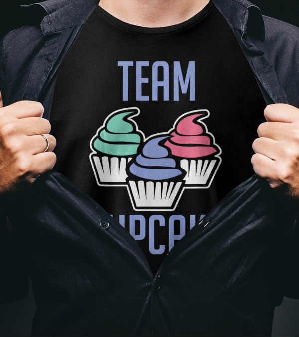 Team Cupcake Bakery Goods Cupcake Lover T-Shirt
