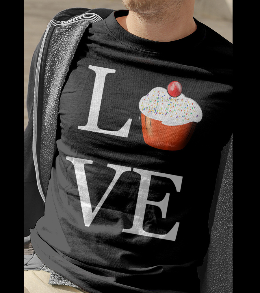 Love Cupcake Sprinkle Delight I Love Cupcakes T-Shirt