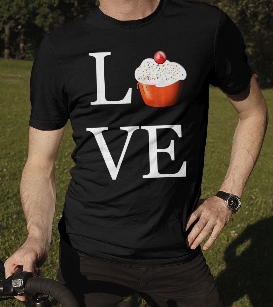 Love Cupcake Sprinkle Delight I Love Cupcakes T-Shirt